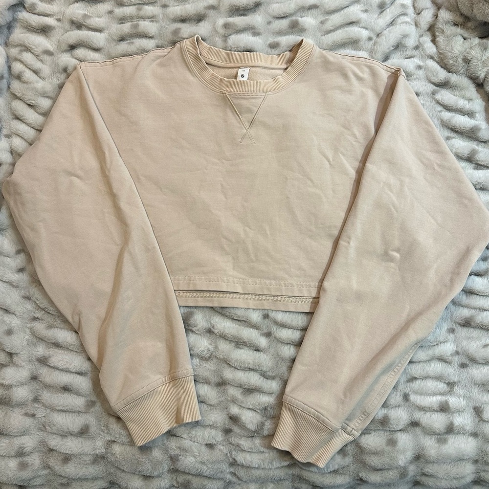 Lululemon All Yours Cropped Crew